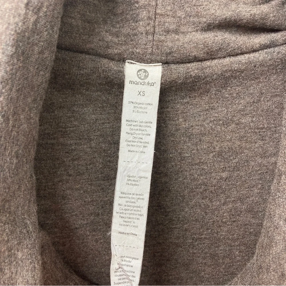 Manduka Resolution Anorak Sweatshirt Cardigan XS